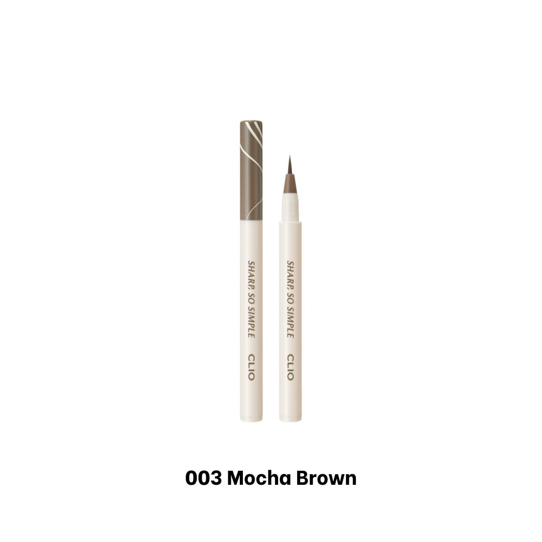 Clio Sharp So Simple Shade Brush Liner (3 Colours) - Glowii Beauty