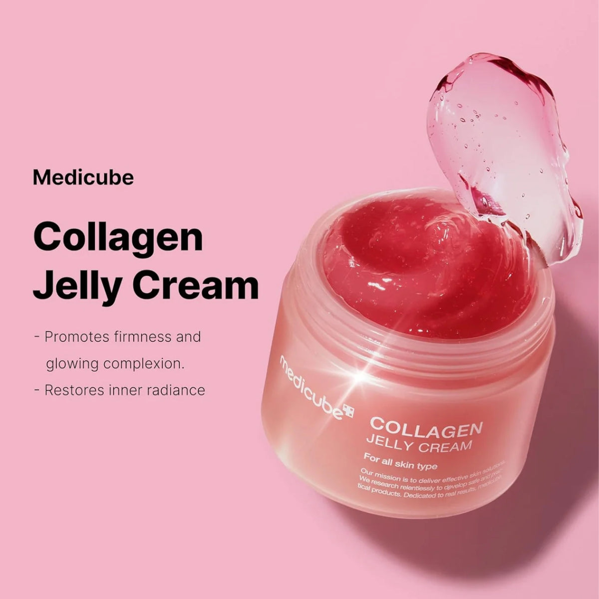 MEDICUBE Collagen Jelly Cream 50Ml - Shop at Glowii Beauty