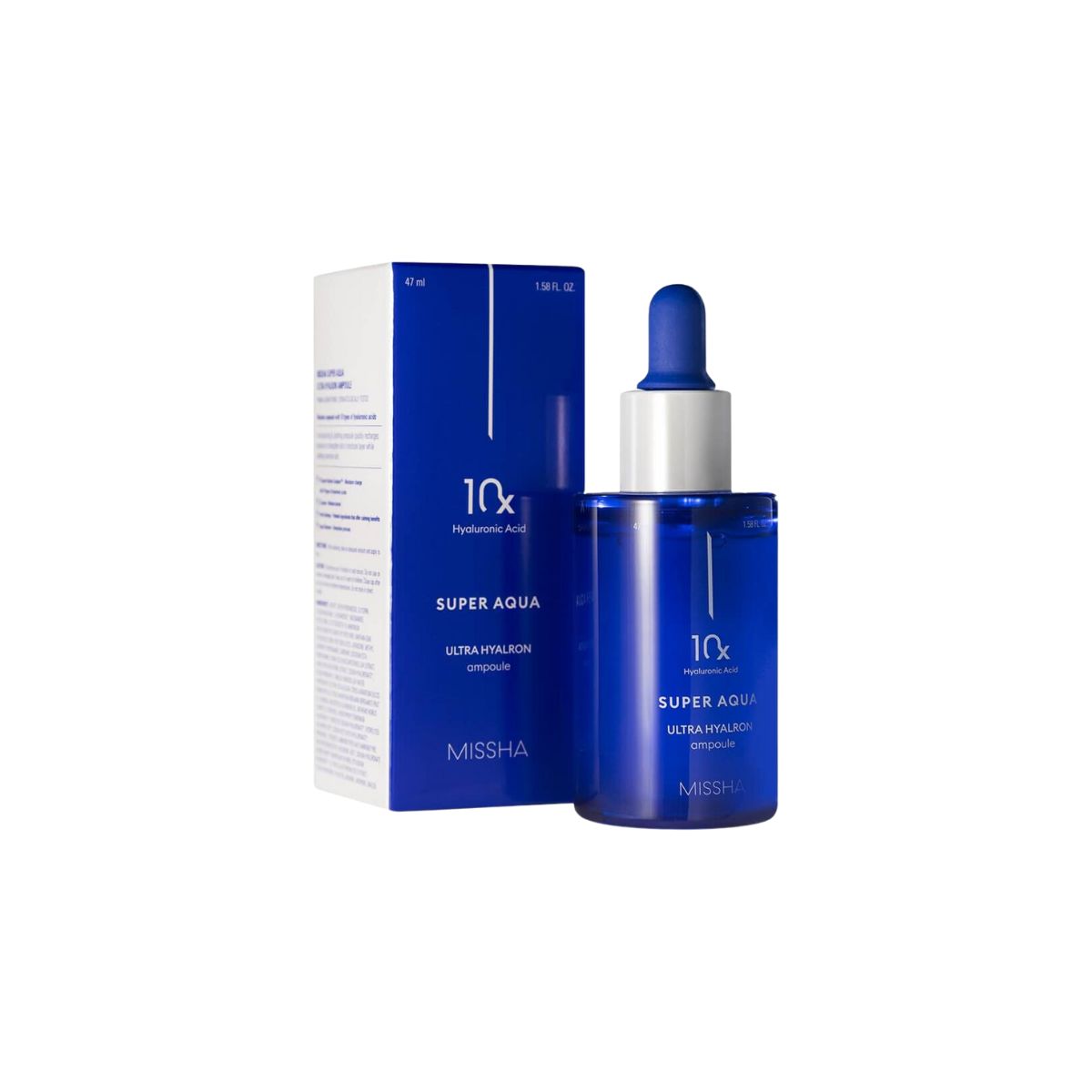 Missha Super Aqua Ultra Hyalron Ampoule 47ml - Glowii Beauty