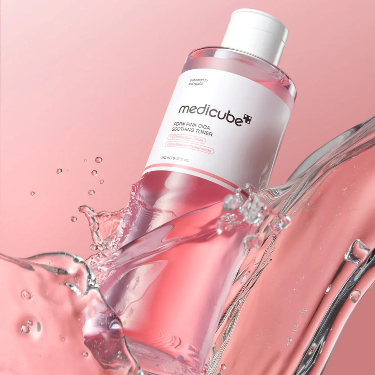 MEDICUBE PDRN Pink Cica Soothing Toner 250Ml - Shop at Glowii Beauty