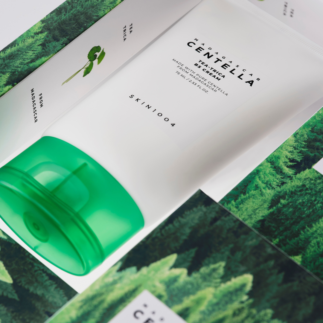 SKIN1004 Madagascar Centella Tea-Trica B5 cream 75ml - Glowii Beauty