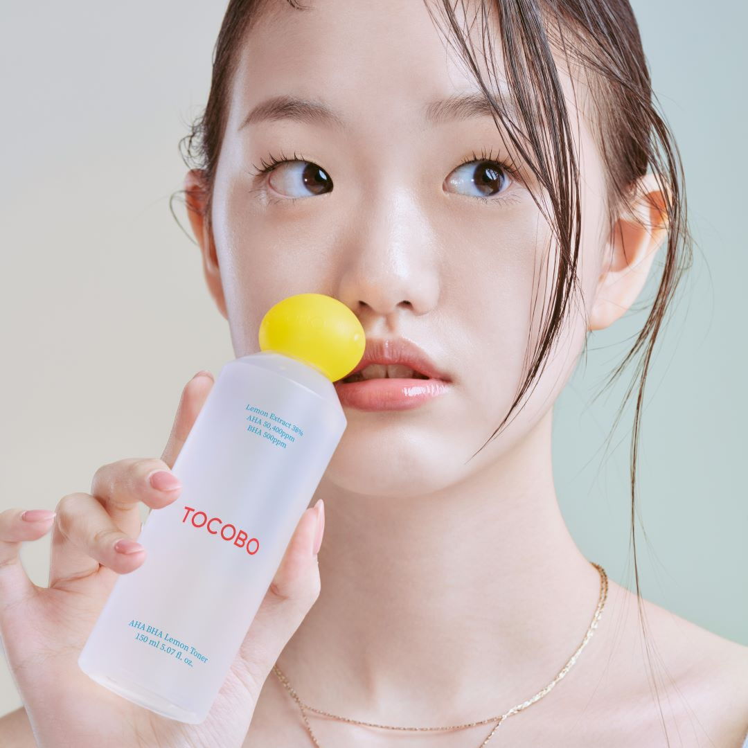 TOCOBO AHA BHA Lemon Toner 150ml - Glowii Beauty