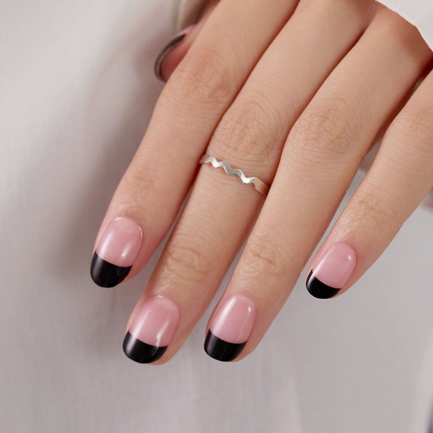 Semi-Cured Gel Nail - N Chic French