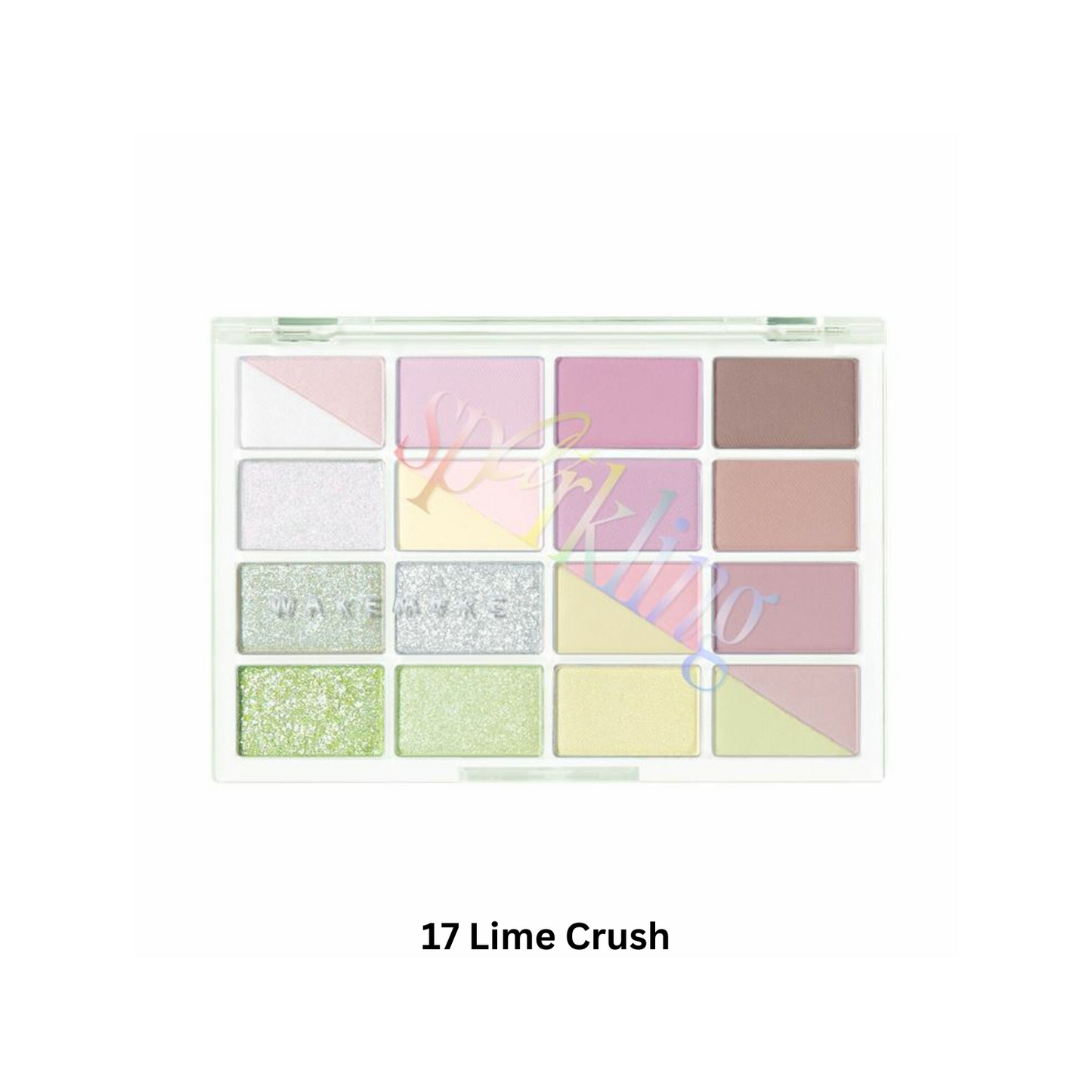 WAKEMAKE Soft Blurring Eye Palette (10 Colours) - Glowii Beauty