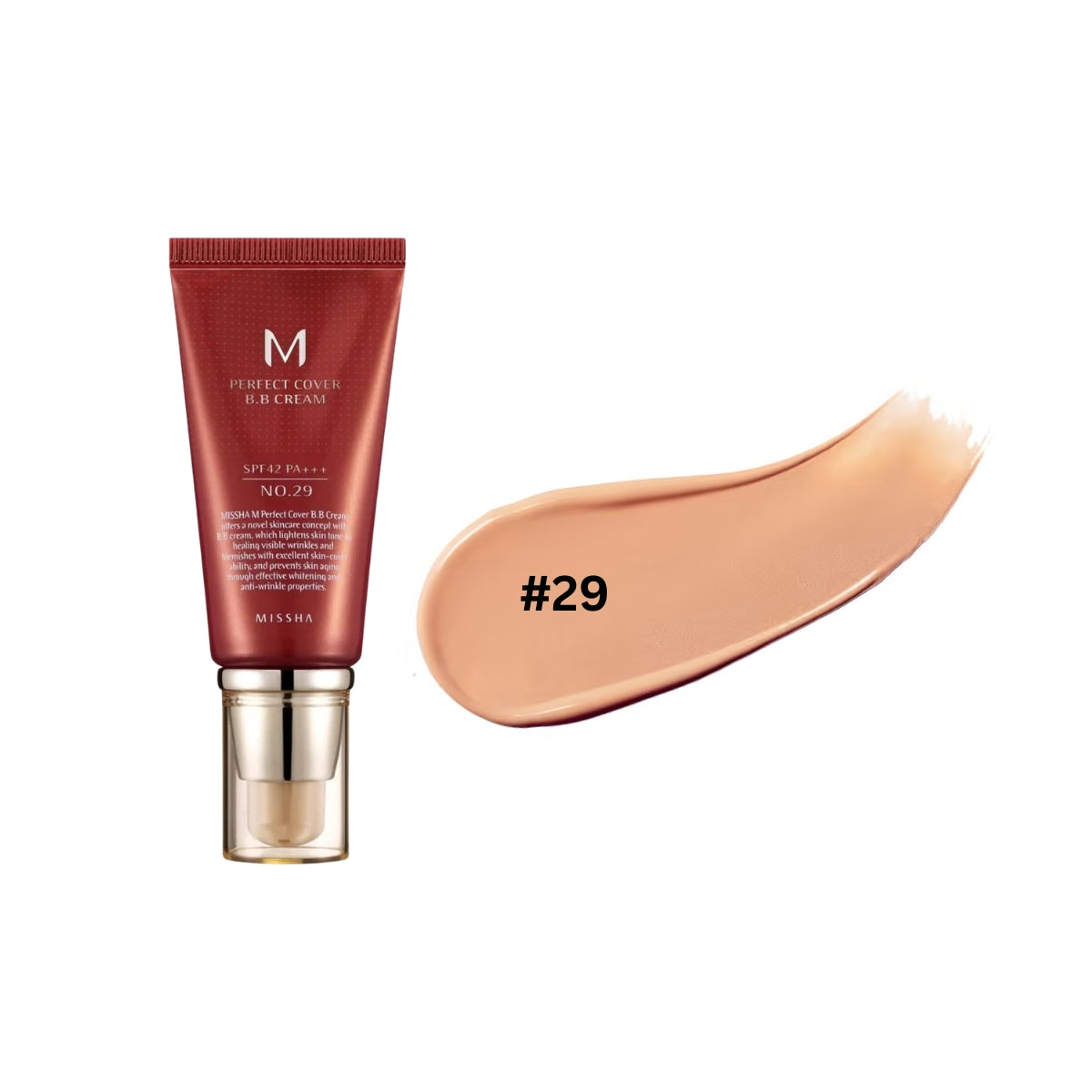 Missha M Perfect Cover Bb Cream Ex SPF42/PA+++ 50ml - Glowii Beauty