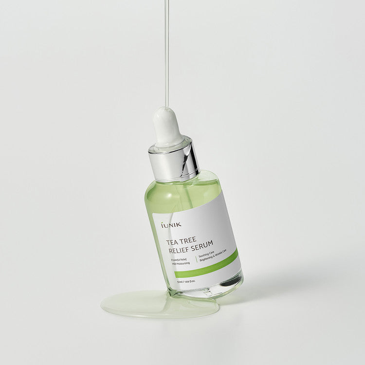 iUNIK Tea Tree Relief Serum 50ml - Shop at Glowii Beauty