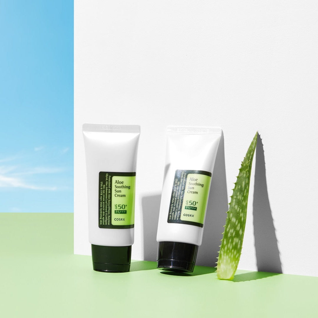 COSRXAloe Soothing Sun Cream SPF50+ PA+++ 50ml - Glowii Beauty