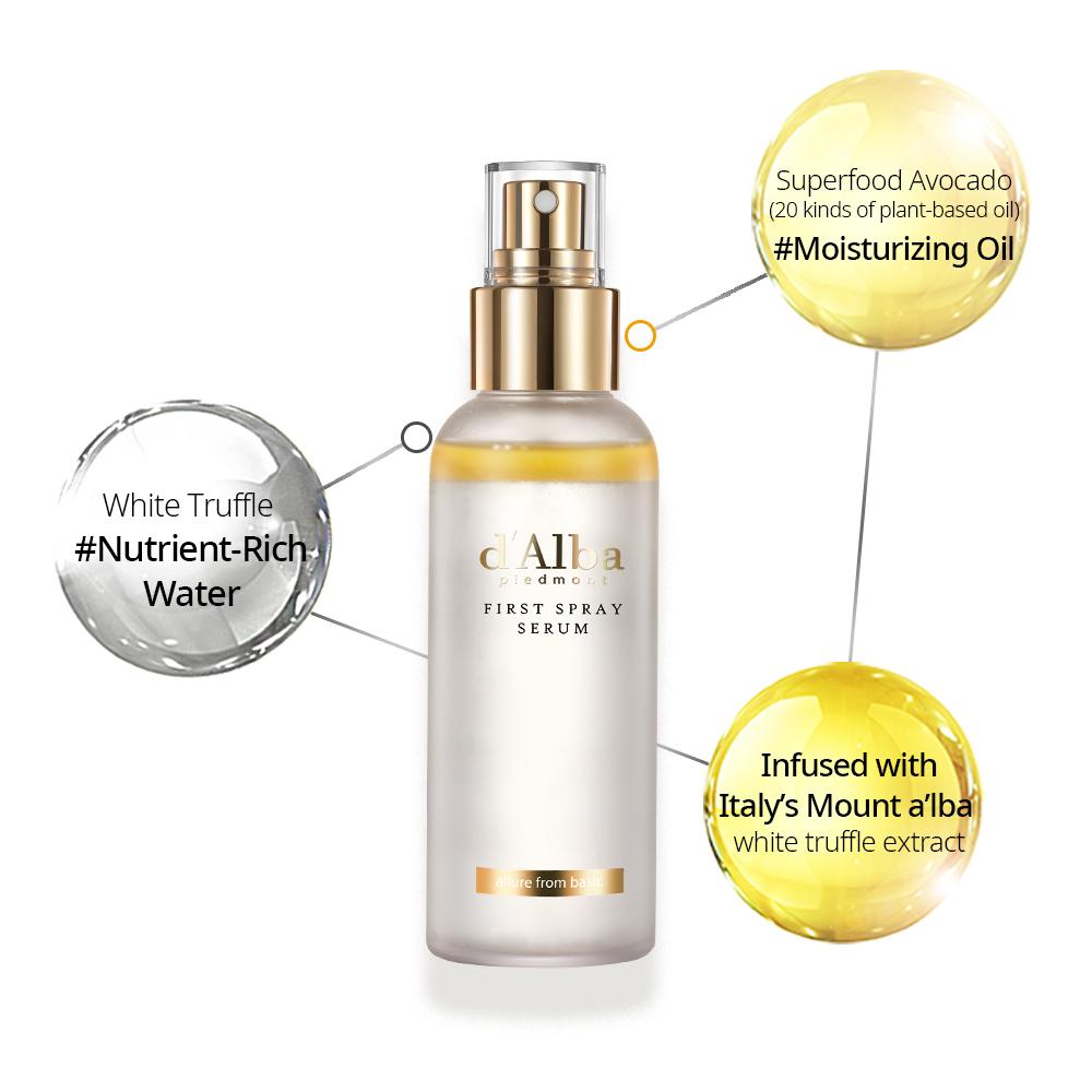 D'Alba White Truffle First Spray Serum 100ml - Glowii Beauty