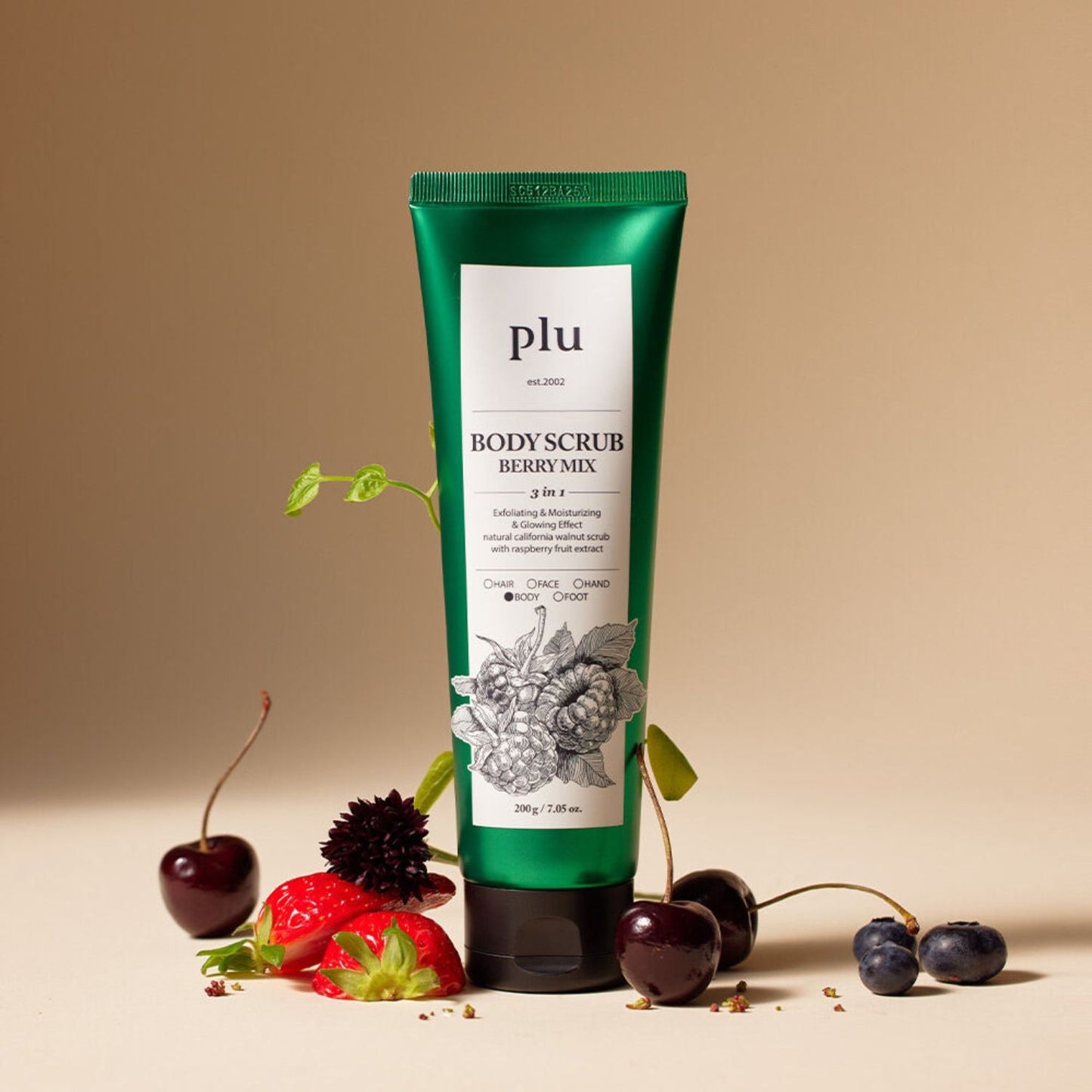 Body Scrub Berry Mix 200g