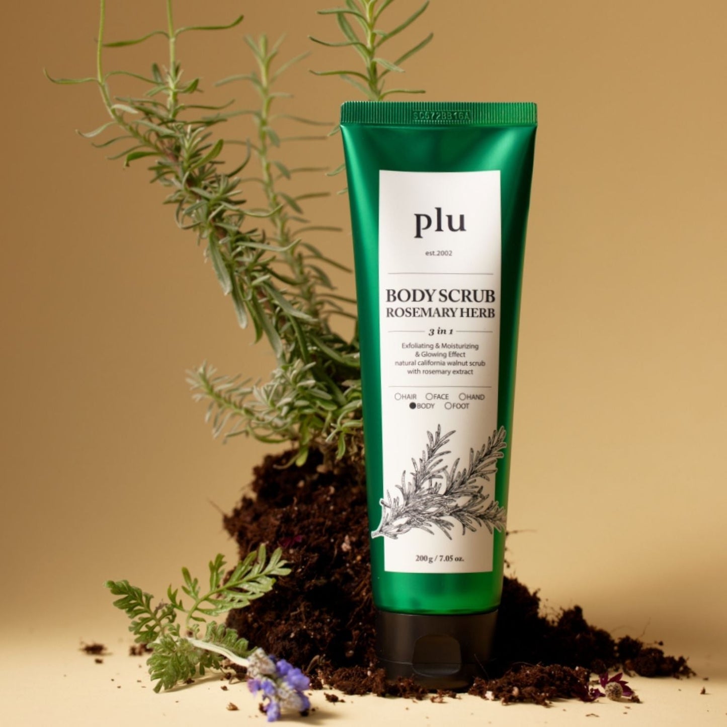 Body Scrub Rosemary Herb 200g