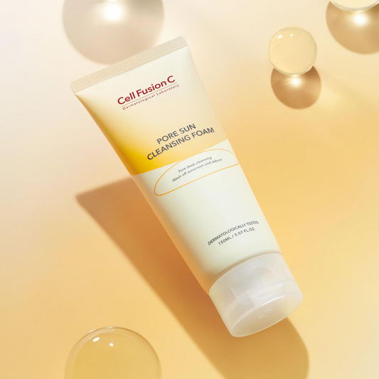 Cell Fusion C Pore Sun Cleansing Foam 150ml - Glowii Beauty