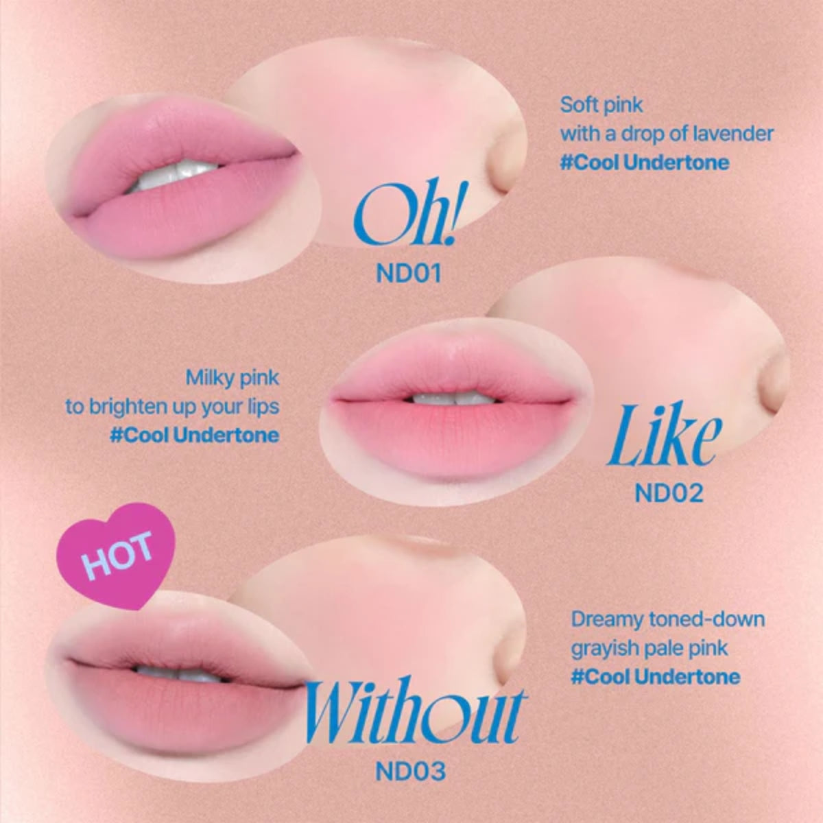 Lip&Cheek Blurry Pudding Pot (25 Colours)