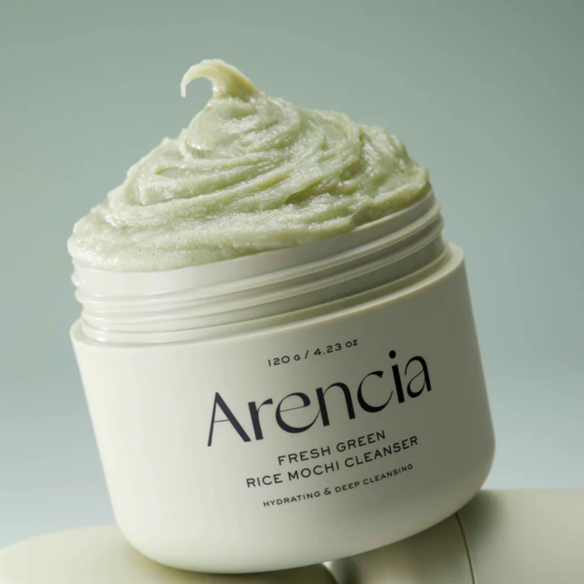 Arencia Fresh Green Rice Mochi Cleanser 120g - Shop now at Glowii Beauty