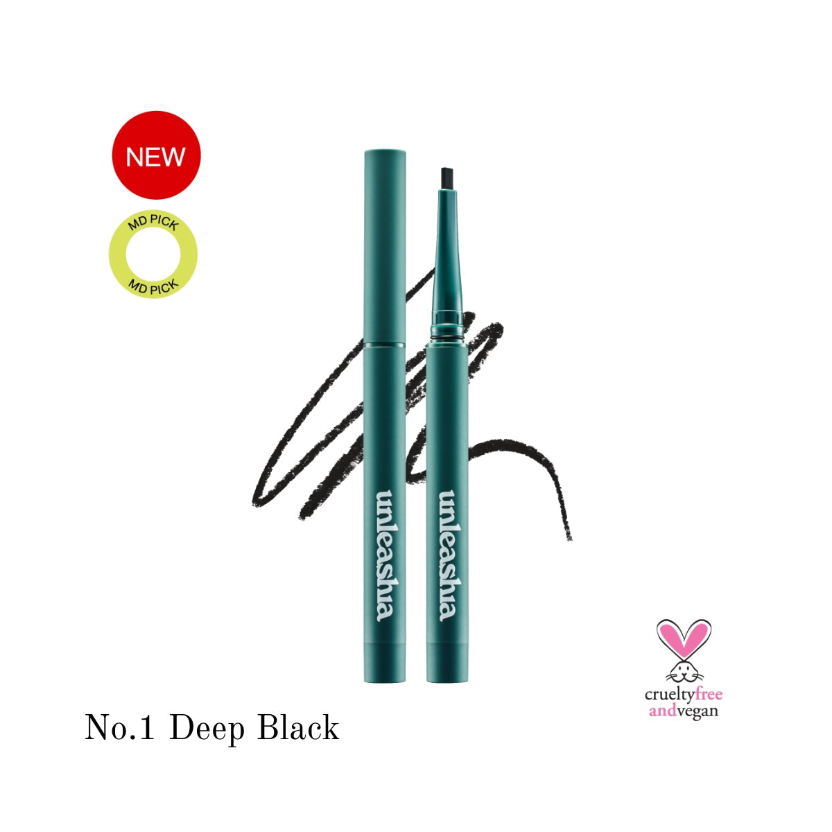 Unleashia Easy Glide Flat Eyeliner - Shop at Glowii Beauty