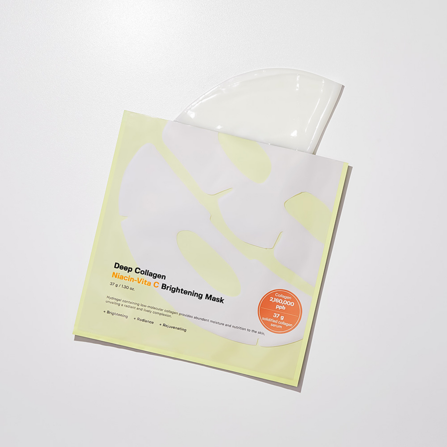 Deep Collagen Niacin Vita C Brightening Mask 4Pcs