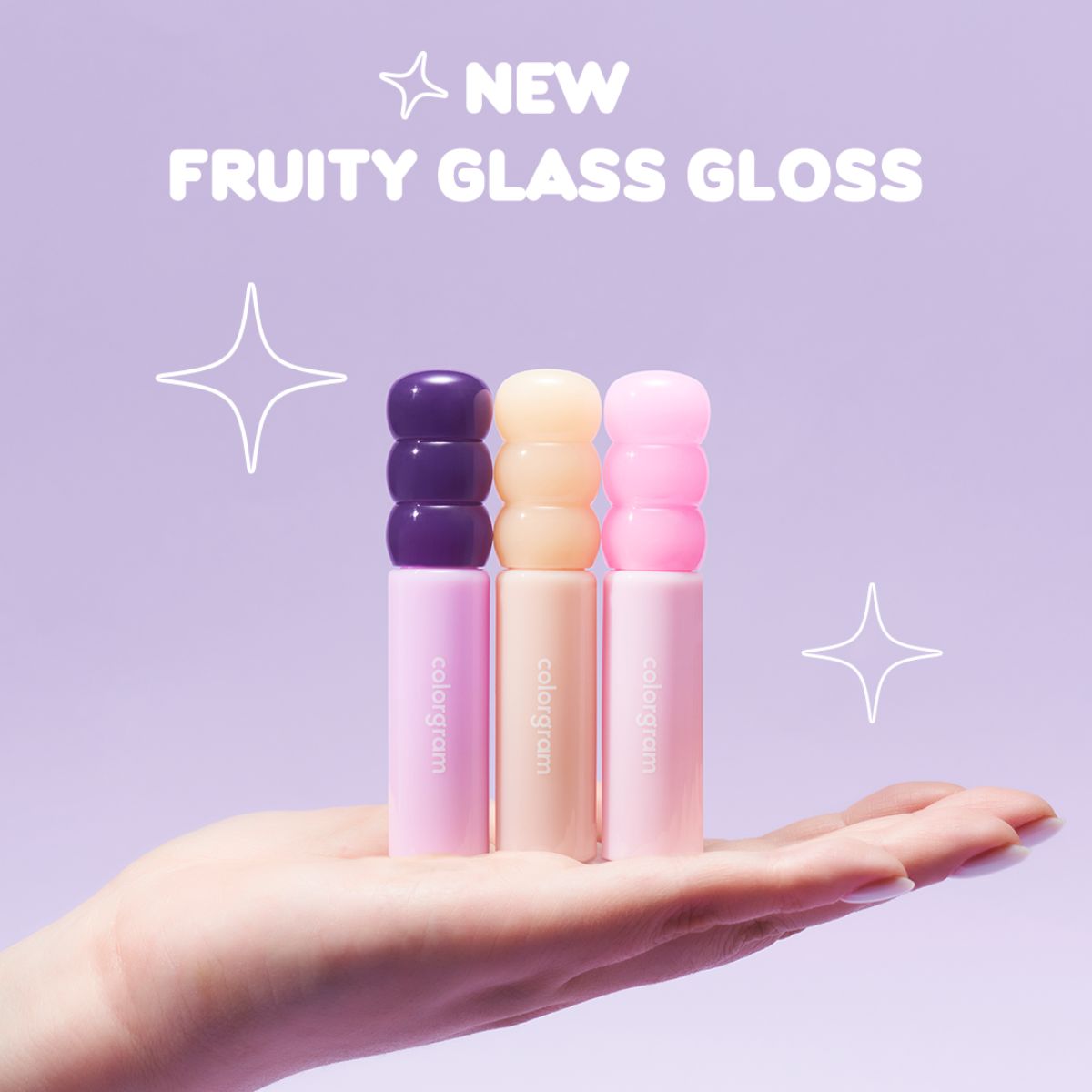 COLORGRAM Fruity Glass Gloss (3 colours) 3g - Glowii Beauty