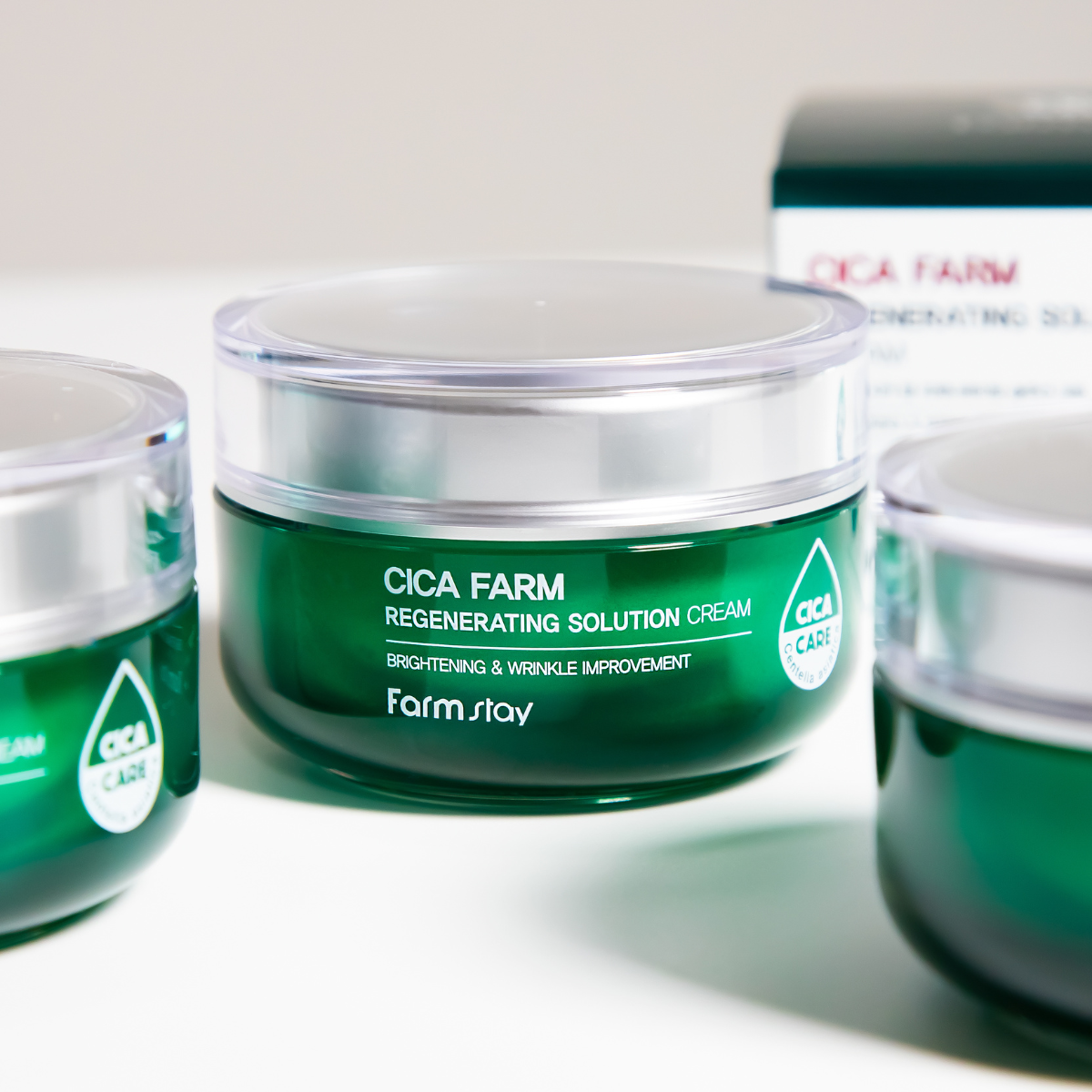 Farmstay Cica Farm Regenerating Solution Cream 50ml - Glowii Beauty