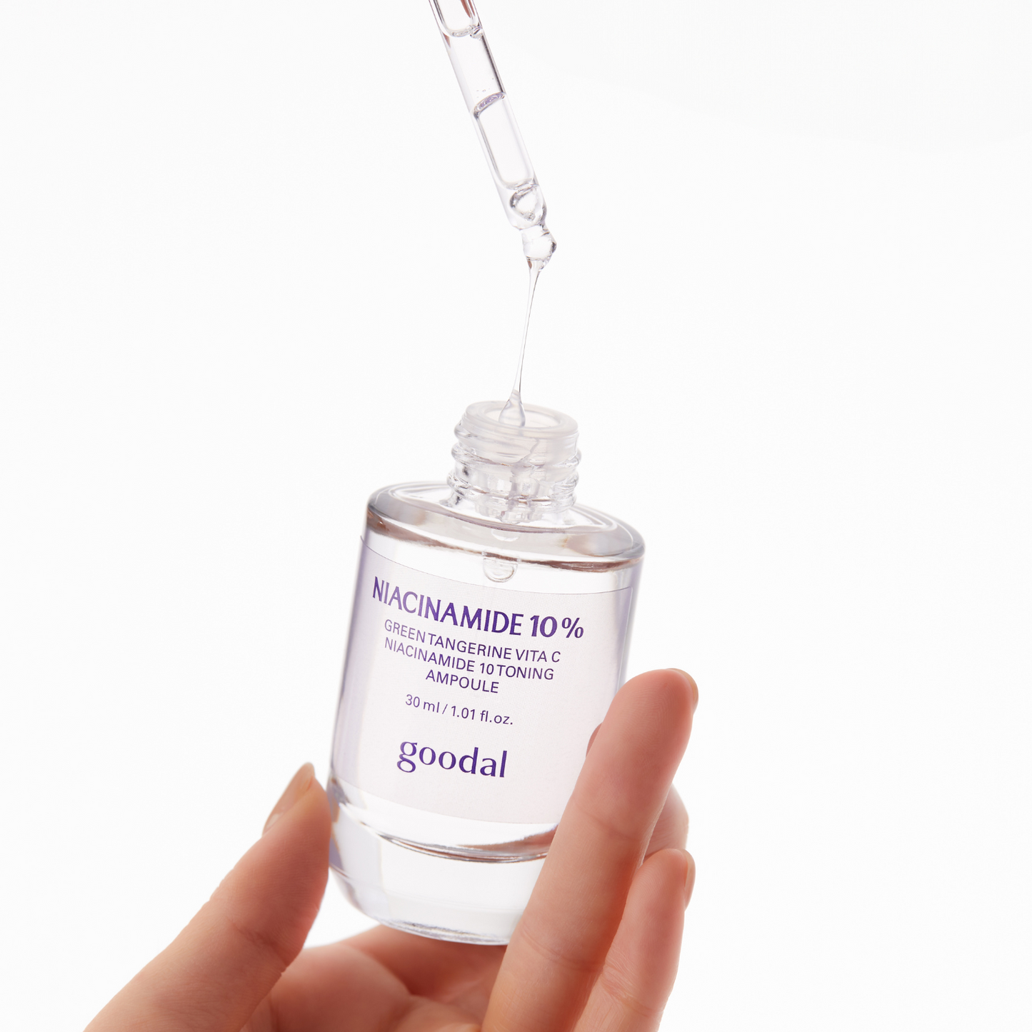 Goodal Green Tangerine Vita C Niacinamide 10 Toning Ampoule 30ml - Shop now at Glowii Beauty