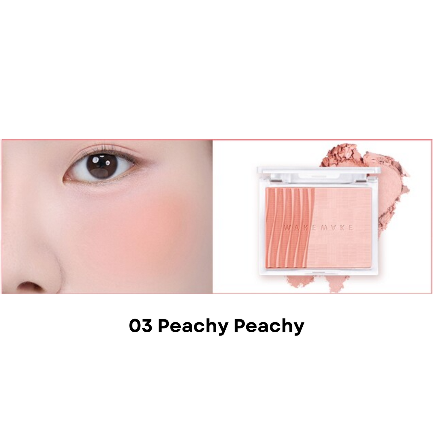 WAKEMAKE Sheer Layering Dual Blusher (5 Colours) - Glowii Beauty