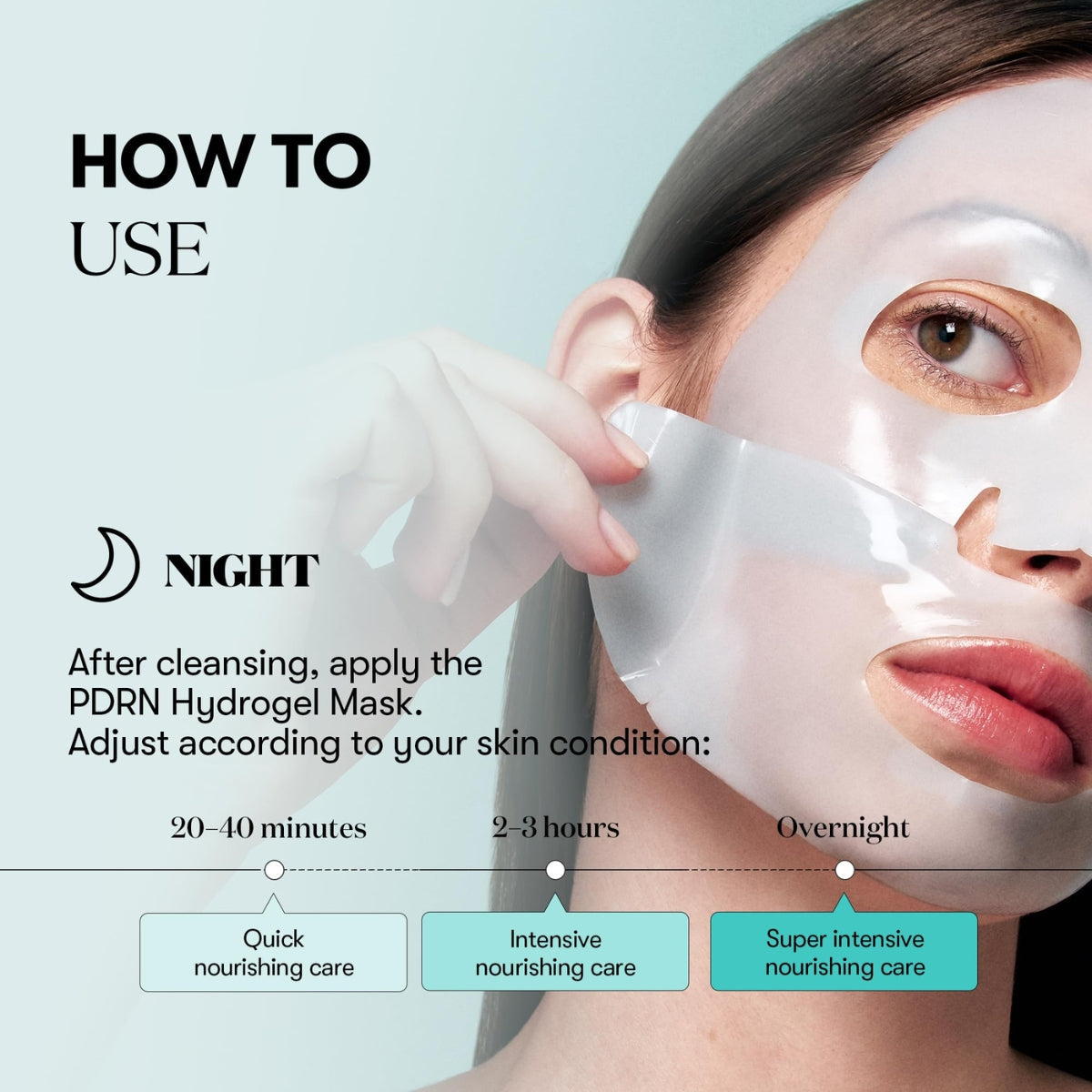 VT Cosmetics PDRN Hydrogel Mask 1Pc - Shop at Glowii Beauty