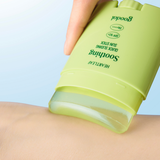Goodal Heartleaf Soothing Quick Sliding Sun Stick SPF 50+ PA++++ 22g - Shop now at Glowii Beauty