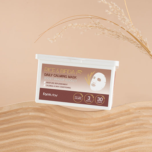 Rice & Bifida Daily Calming Mask 30pcs