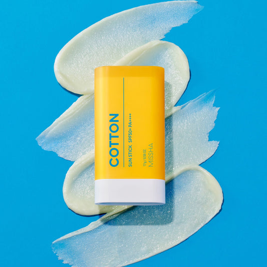 Missha All Around Safe Block Cotton Sun Stick SPF50+/PA++++ - Glowii Beauty