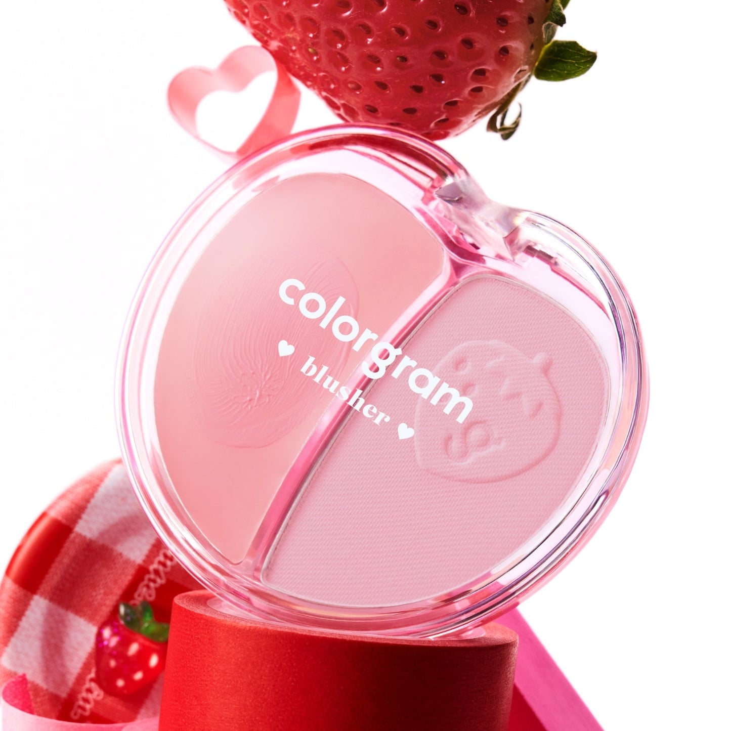 COLORGRAM Tintin Dory Duo Blusher 01 strawberry duo