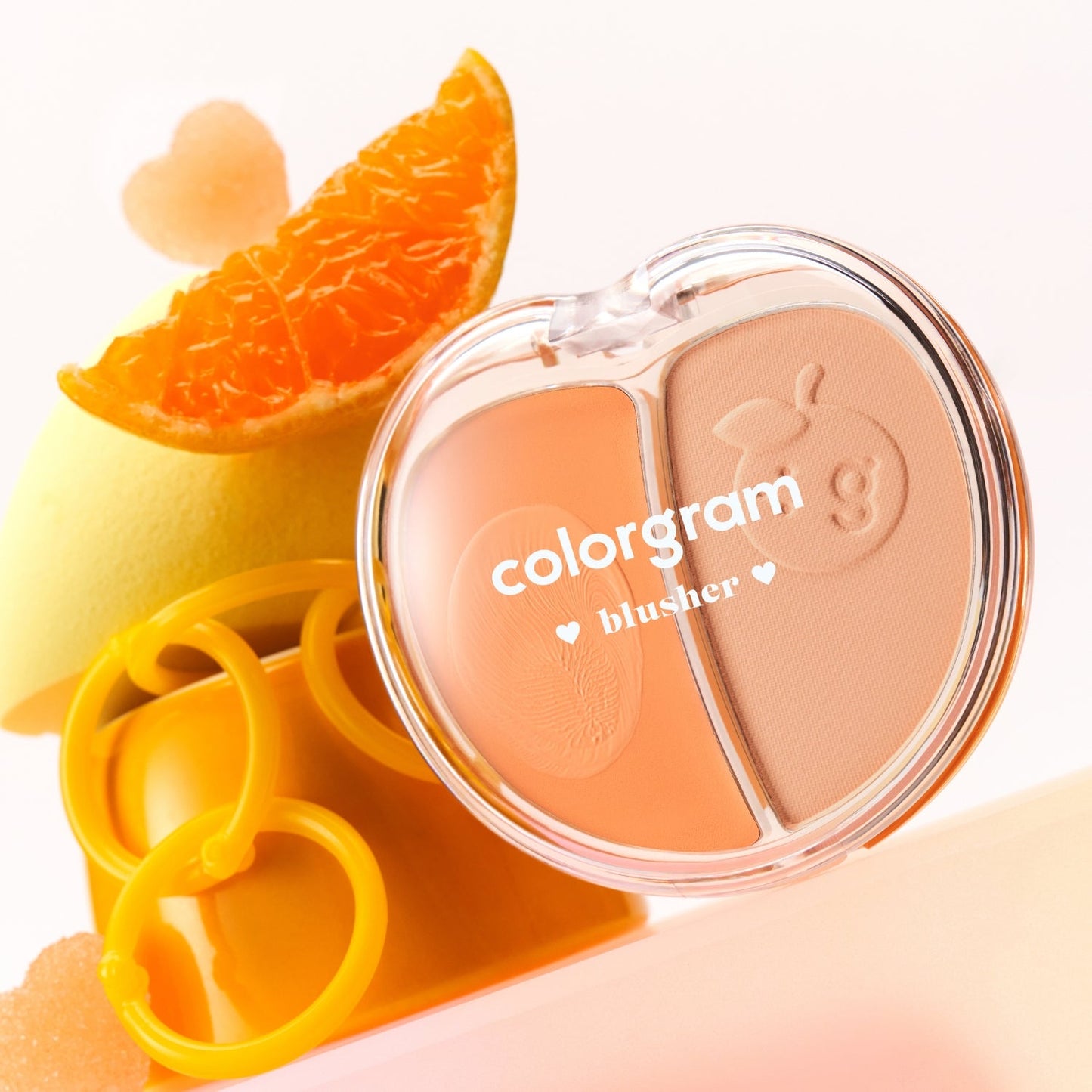 COLORGRAM Tintin Dory Duo Blusher 02 tangerine duo