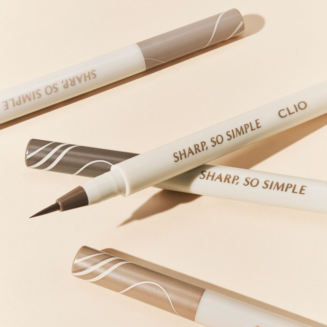 Clio Sharp So Simple Shade Brush Liner (3 Colours) - Glowii Beauty