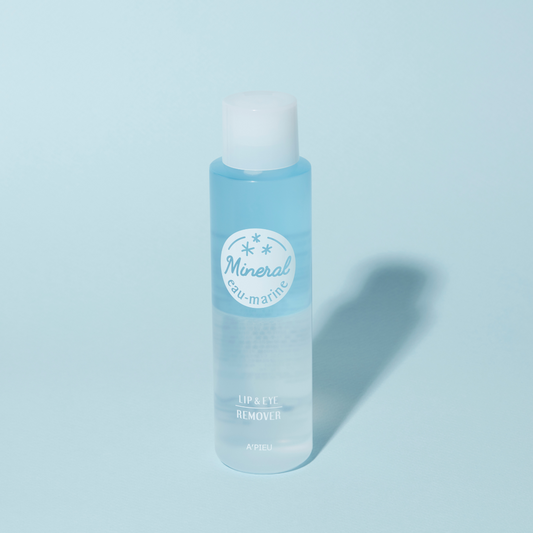 A'pieu Mineral Lip & Eye Remover Large Volume Eau-Marine 250ml - Glowii Beauty