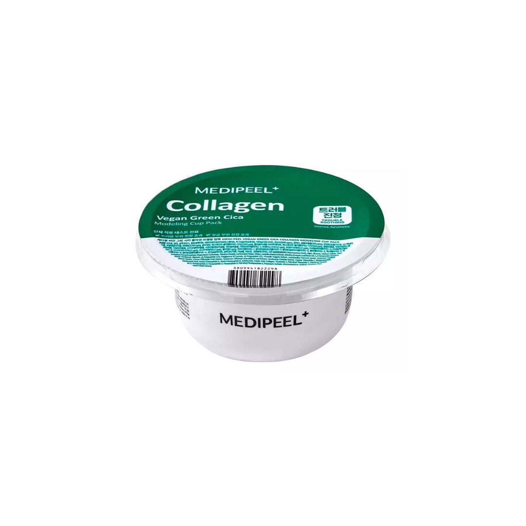 MEDI-PEEL Vegan Green Cica Collagen Modeling Cup Pack 28g - Glowii Beauty