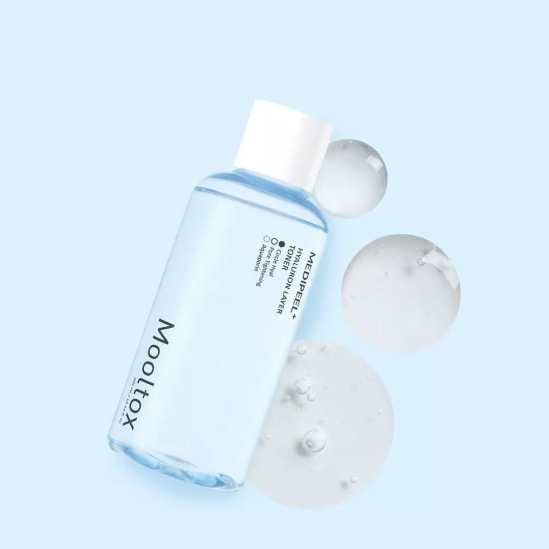 MEDI-PEEL Hyaluronic Acid Layer Mooltox Toner 300ml - Glowii Beauty