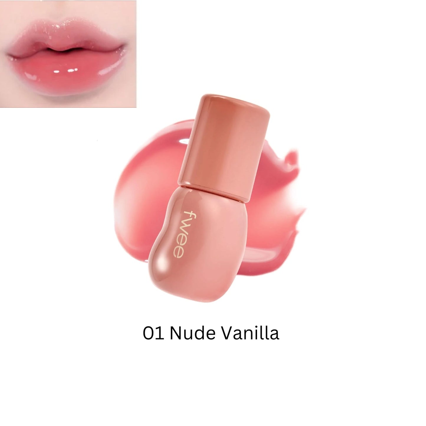 Fwee 3D Voluming Gloss 70% (5 Colours) - Shop at Glowii Beauty