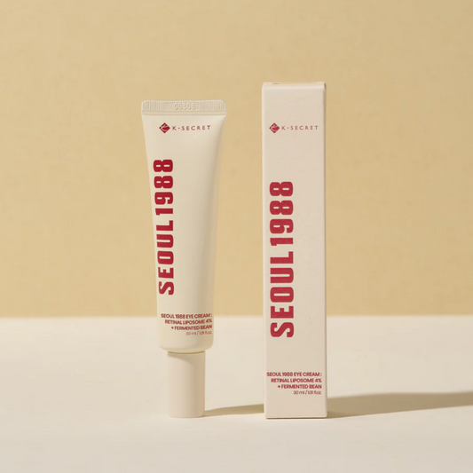 K-Secret Seoul 1988 Eye Cream : Retinal Liposome 4% + Fermented Bean 30ml - Shop K-Beauty in Glowii Beauty!