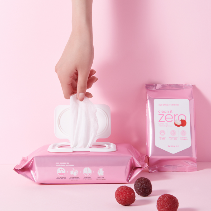 Banila CoClean It Zero Lychee Vita Cleansing Tissue 30ea - Shop at Glowii Beauty