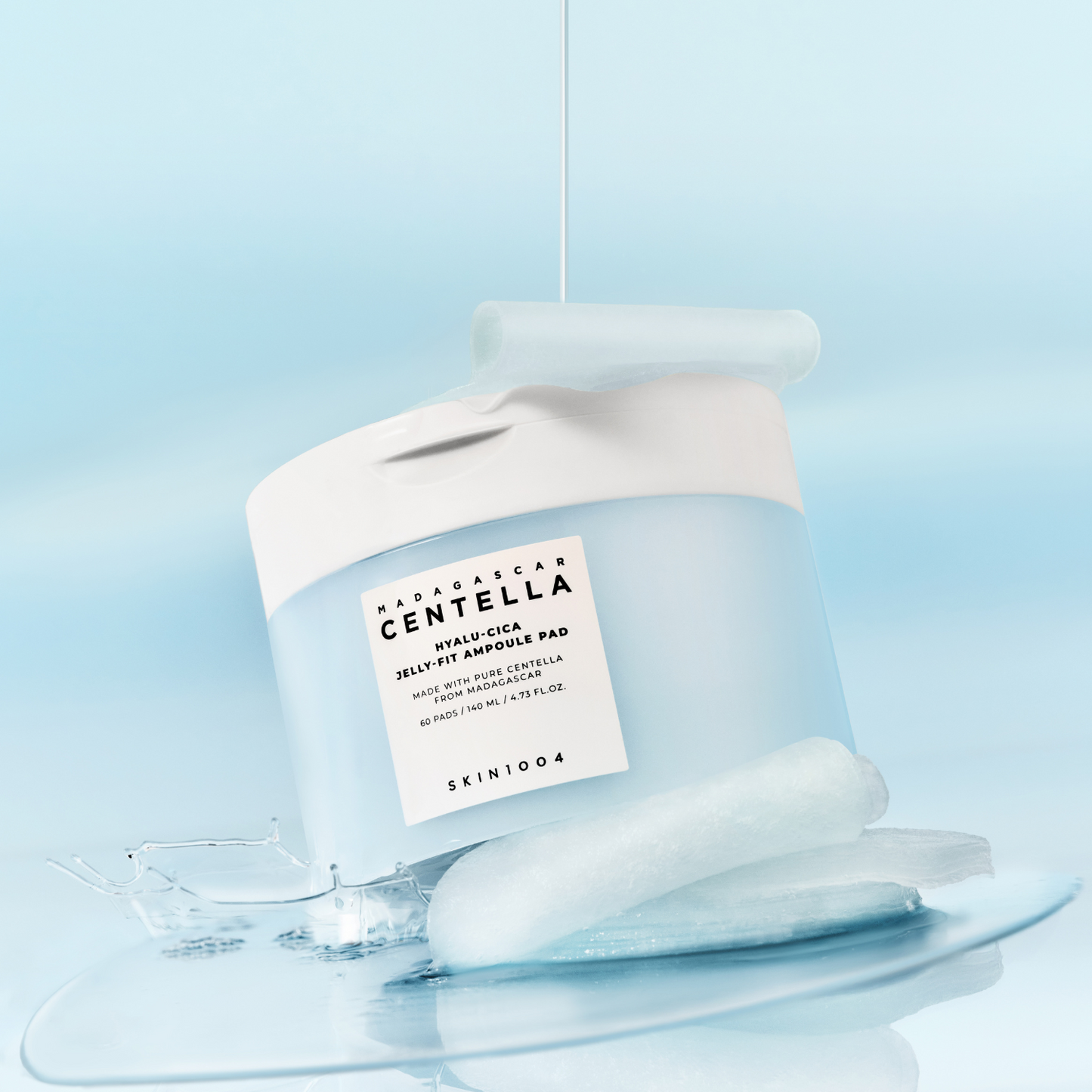 Madagascar Centella Hyalu-Cica Jelly-Fit Ampoule Pad 60pads