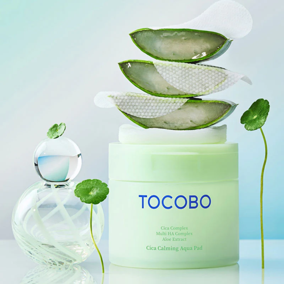 TOCOBO Cica Calming Aqua Pad 60pcs - Glowii Beauty
