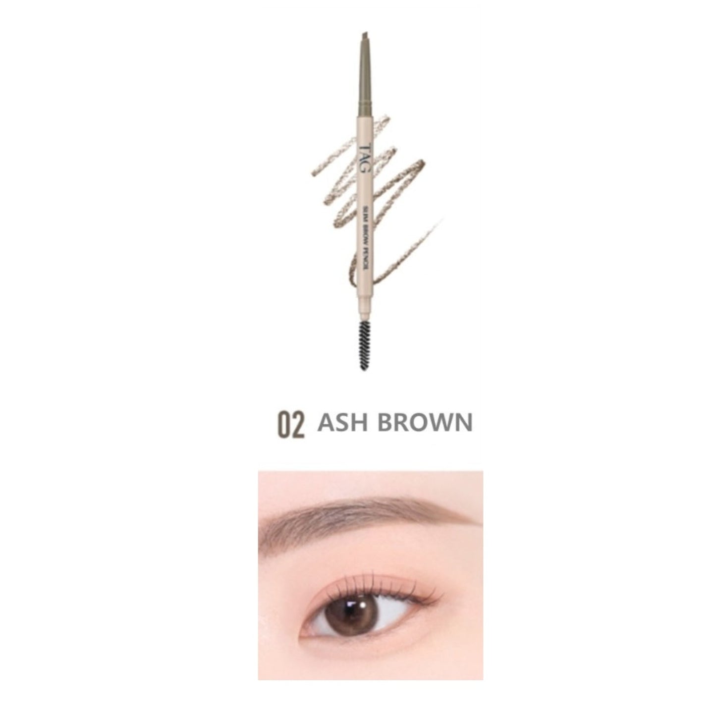 Tag Slim Brow Pencil (3 Colours)