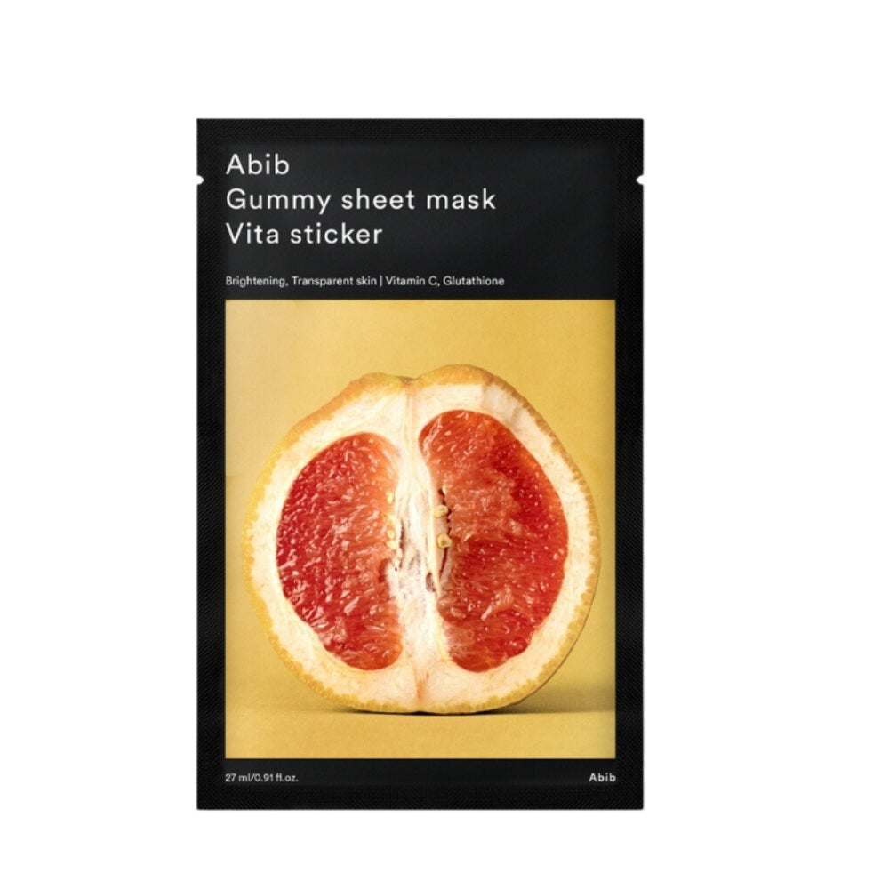 Abib Gummy Sheet Mask Vita Sticker 1pc - Glowii Beauty