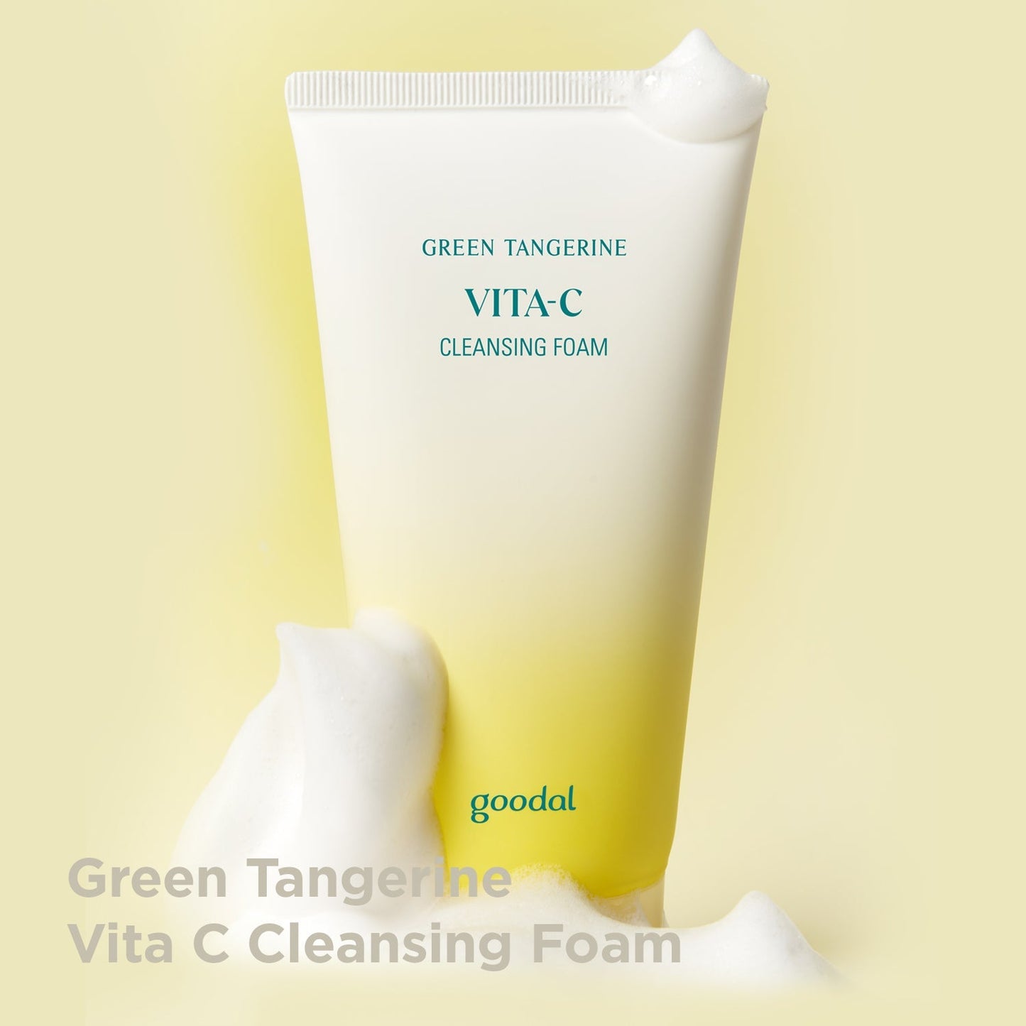 GoodalGreen Tangerine Vita C Cleansing Foam New 150ml - Shop now at Glowii Beauty