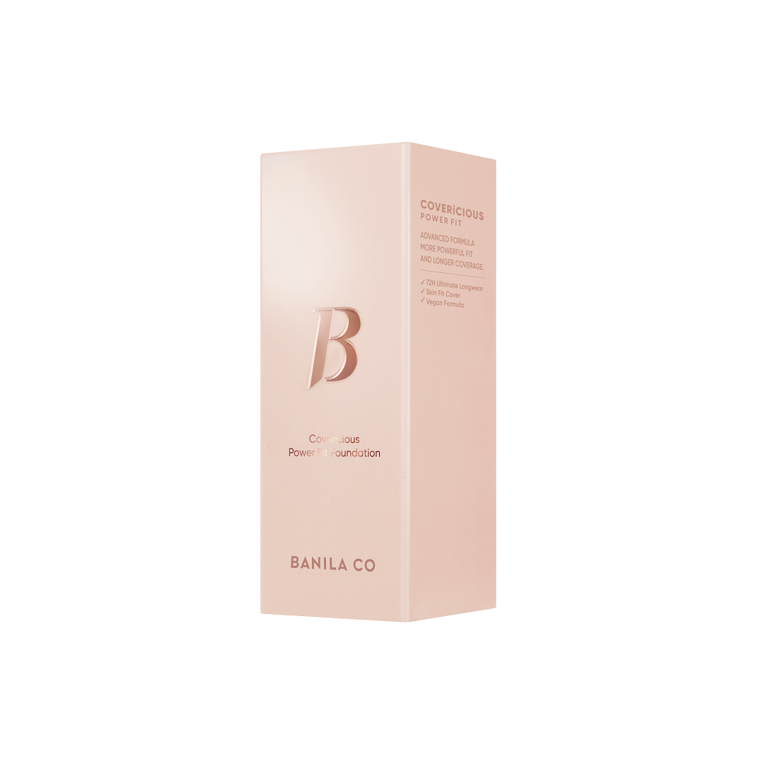 Banila Co Covericious Power Fit Foundation SPF45 PA+++ New (6 Colours) - Glowii Beauty