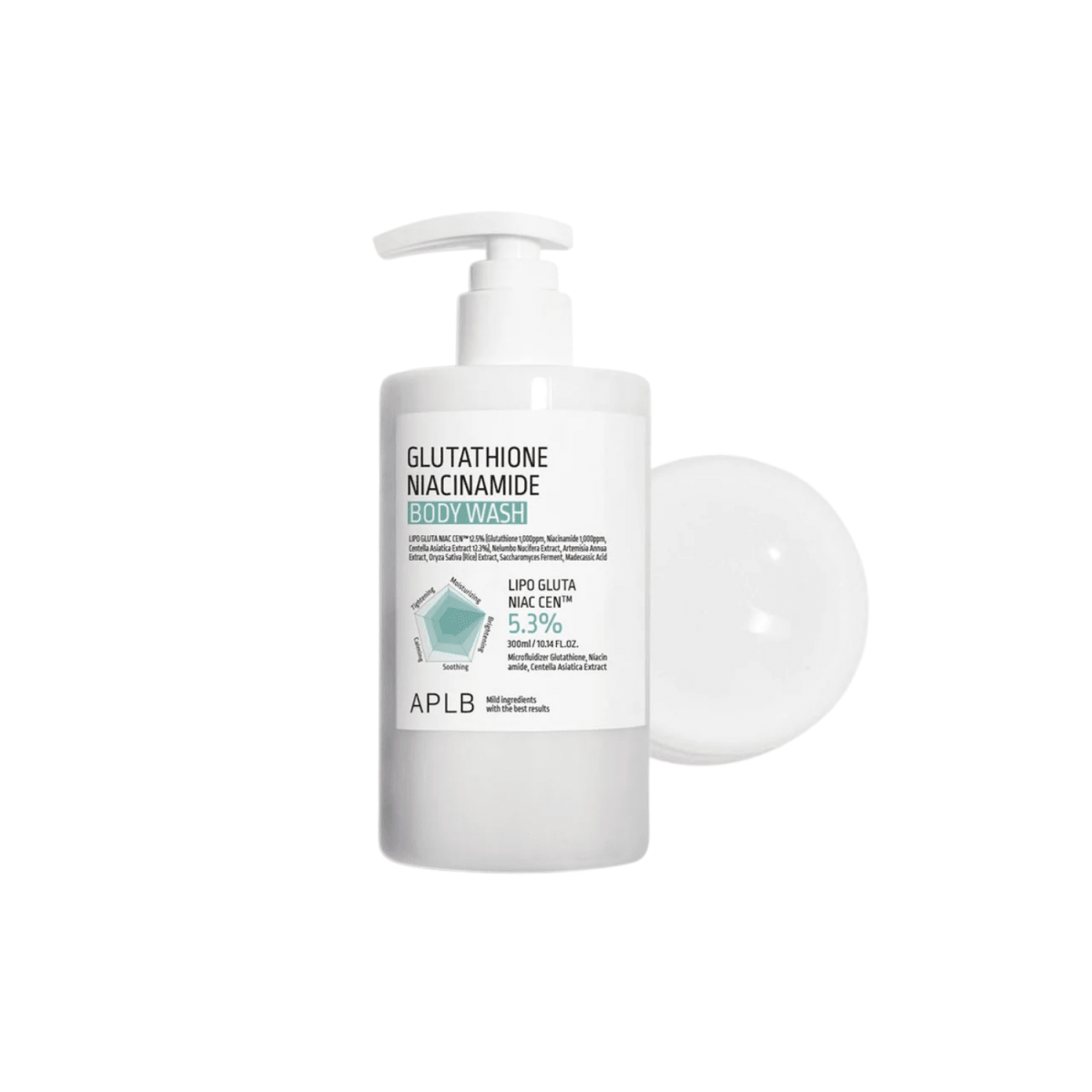APLB Glutathione Niacinamide Body Wash 300ml | Glowii Beauty