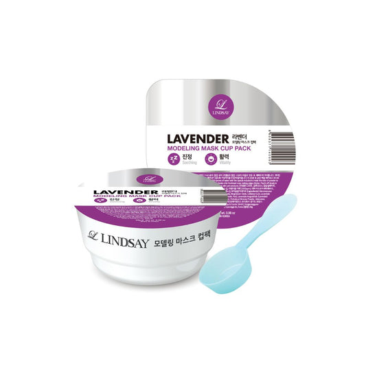LINDSAY Modeling Mask Cup Pack Lavender 28g - Glowii Beauty