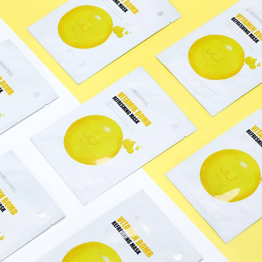 MEDI-PEELVitamin Bomb Refreshing Mask 25ml x 10ea - Glowii Beauty