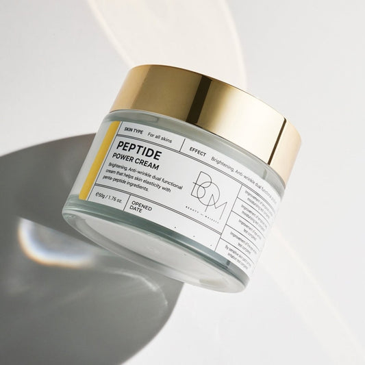 B.O.M Peptide Power Cream 50G | Glowii Beauty