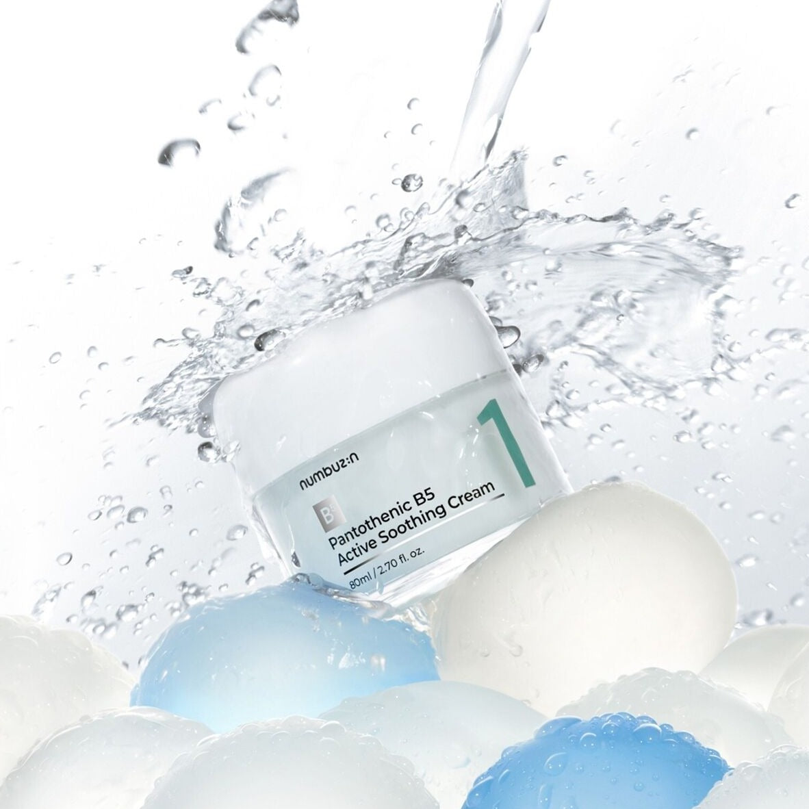 Numbuzin No. 1 Pantothenic B5 Active Soothing Cream 80ml - Glowii Beauty