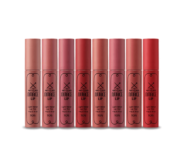 Artclass Nuage Lips 8 shades against white background