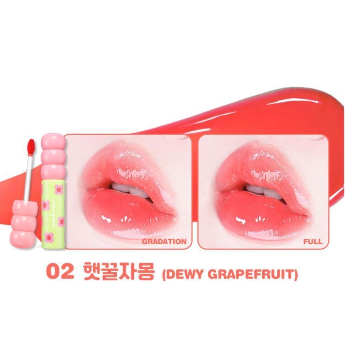 COLORGRAM Fruity Glass Tint (11 colours)  - Glowii Beauty
