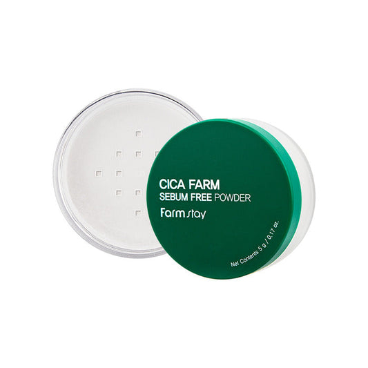 Farmstay Cica Farm Sebum Free Powder 5g  - Glowii Beauty